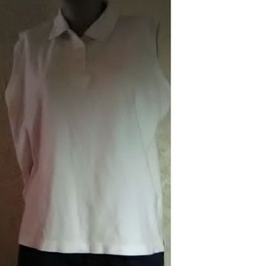 Capeisle Knitters White Sleeveless Knit Top Size X